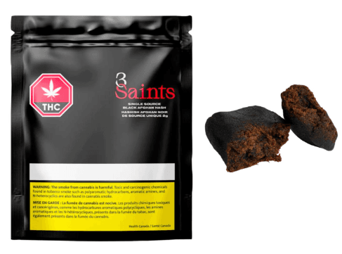 3Saints Black Afghan Hash | 2g