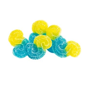 Feelz SPINACH FEELZ Blue Ras Lemonade 1:2 THC:THCV Soft Chews / 5 Pack / Gummies / Sativa