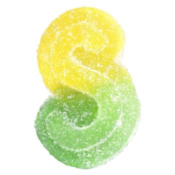 SOURZ Spinach SOURZ Fully Blasted Mango Lime1:1 CBC THC Soft Chew / 1 Pack / Gummies / Sativa
