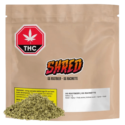 SHRED OG Rootbeer Milled Flower