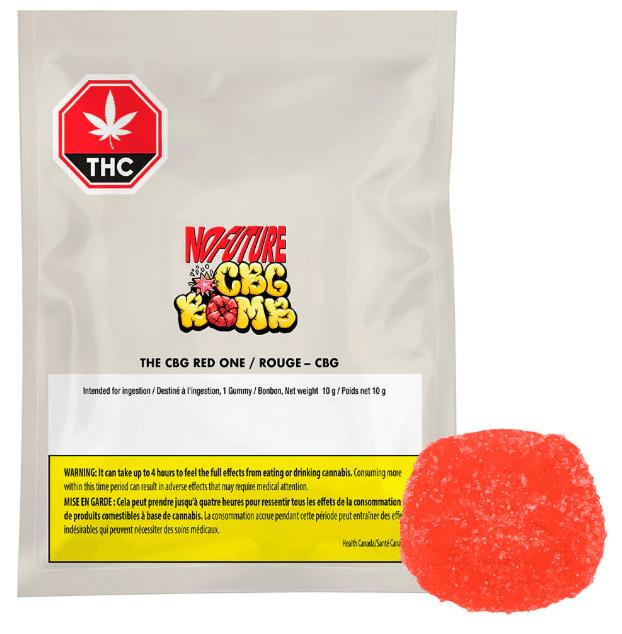 No Future CBG Bomb - The CBG Red One x 1 Pc Soft Chew