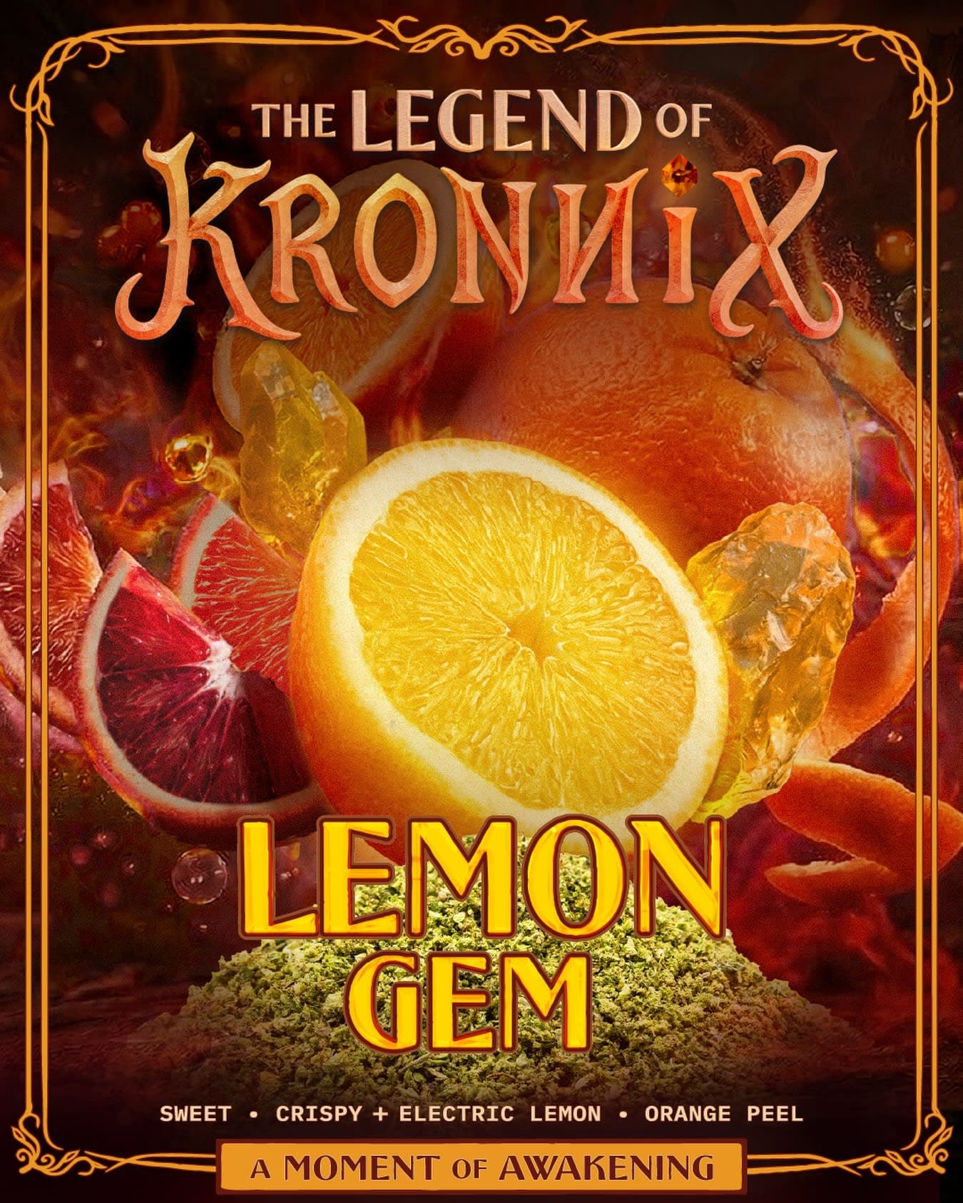 Kronnix Lemon Gem Milled - 14g