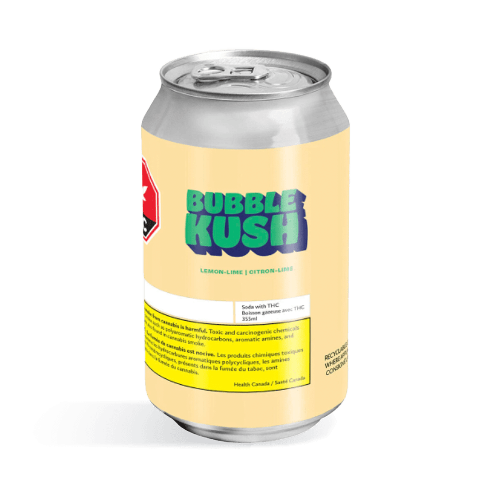 Bubble Kush Lemon Lime Soda