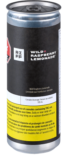 RIFF WILD RASPBERRY LEMONADE (H) BEV - 10 MG X 355ML