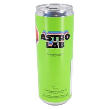 Astrolab Astrolab Interstellar Rocket Lime Live Rosin Soda THC Sparkling Beverage / 355mL / Hybrid