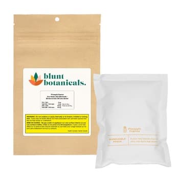 Blunt Botanicals Blunt Botanicals Pineapple Express Zero Waste CBD Bath Bomb / 90g / Bath Products