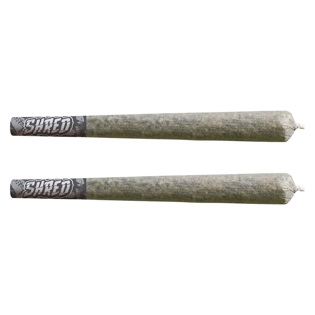 SHRED Captain Kush Bats Pre-Rolls - Indica 2x1g