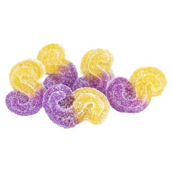 SOURZ Spinach SOURZ Peach Passionfruit 1:1:1 CBN:CBD:THC Soft Chews / 5 Pack / Gummies / Indica