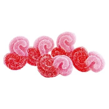 SOURZ Spinach SOURZ Strawberry Watermelon 4:1 CBG:THC Soft Chews / 5 Pack / Gummies / Sativa