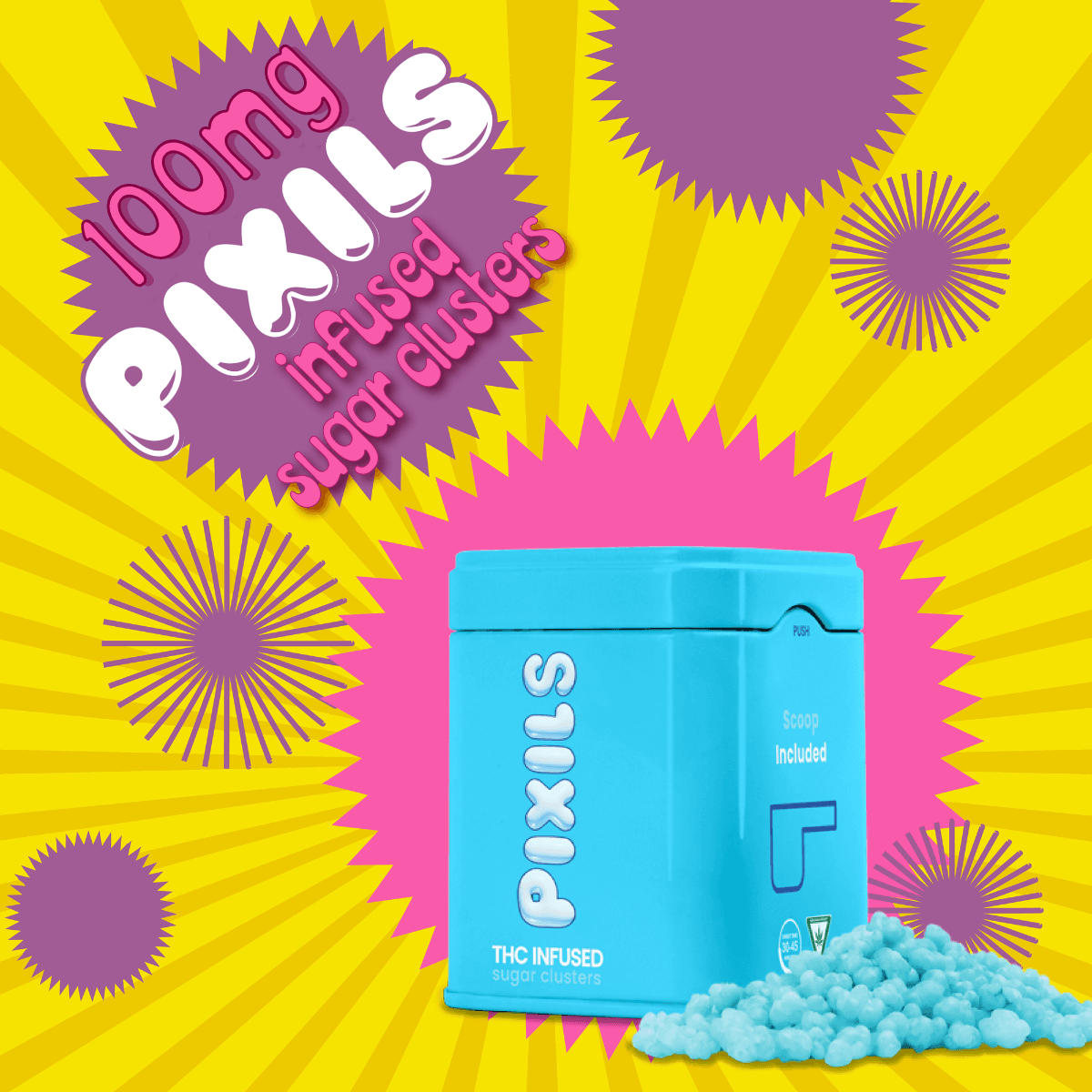 PIXILS PIXILS 100mg Blue Raspberry