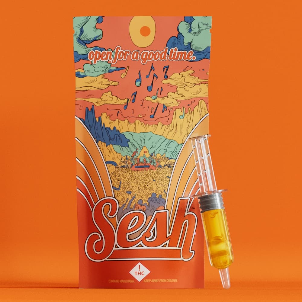 SESH Grand Daddy Grape Distillate Syringe by Sesh By Craft