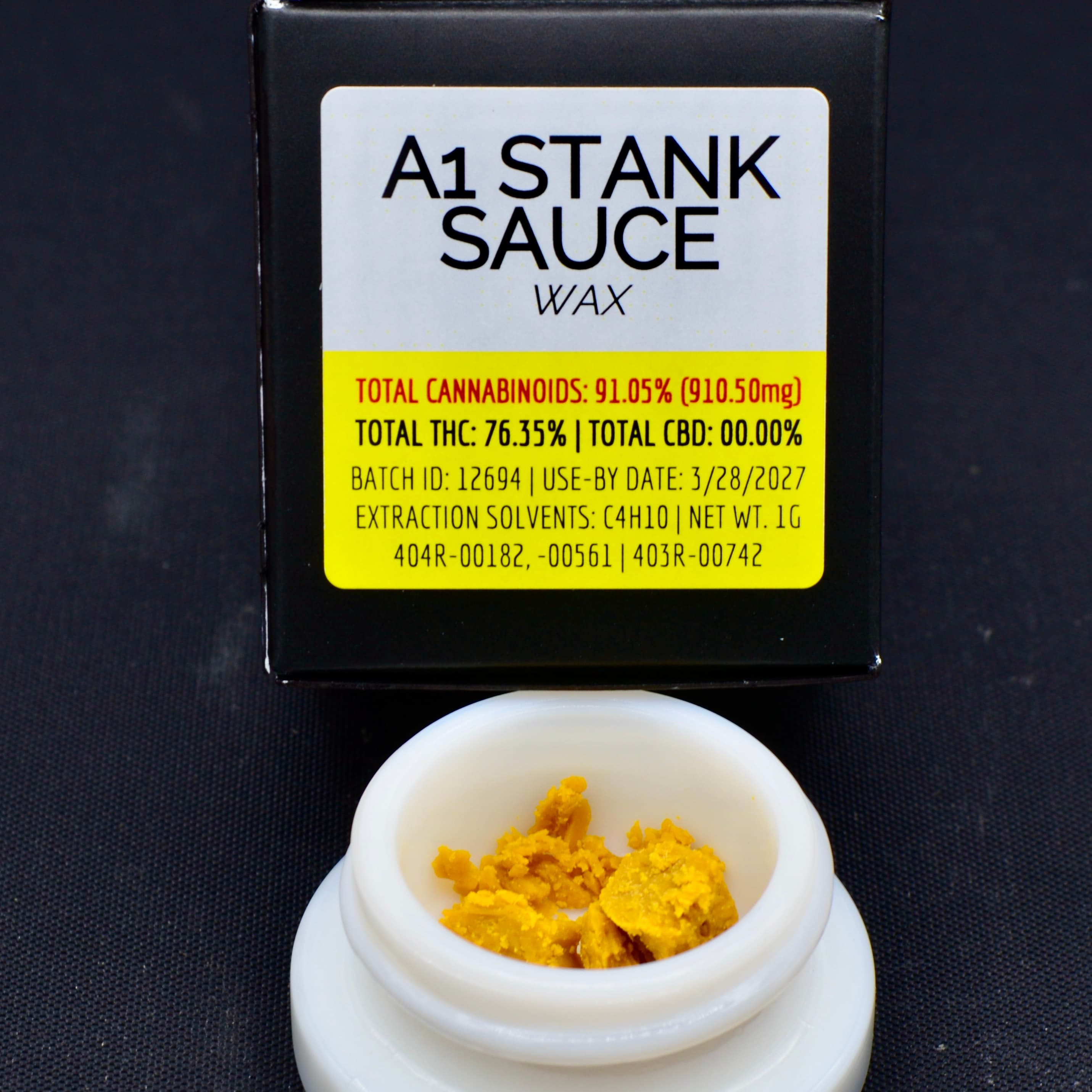 Nomad Extracts A1 Stank Sauce Wax by Greenfields by Nomad