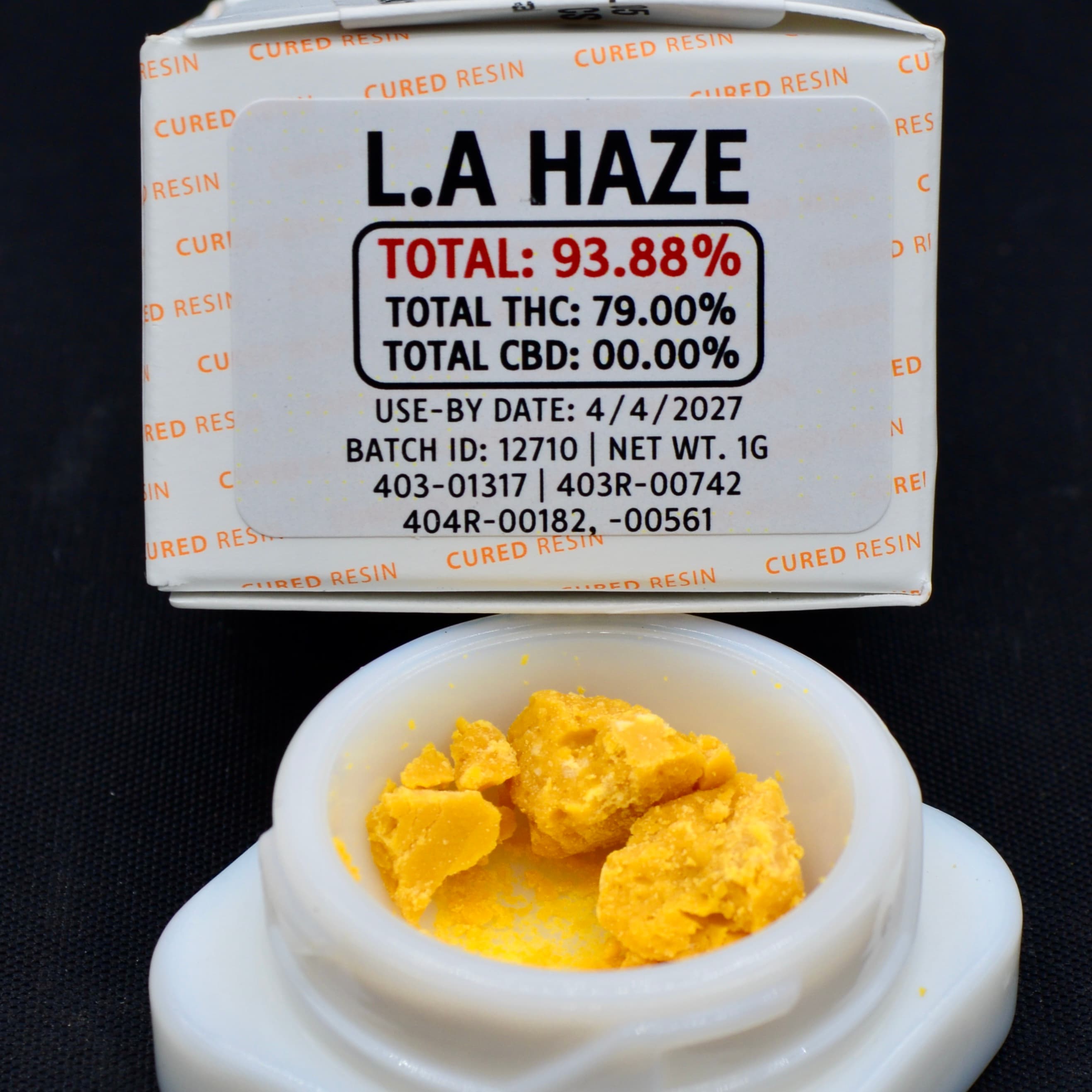 Concentrate Supply Co. LA Haze Wax by Greenfields by CSC