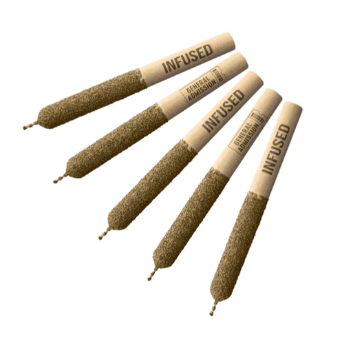 General Admission General Admission Cherry Watermelon Distillate Infused (Pre-Roll) / 2.5g / Infused Pre-Rolls (5) / Indica