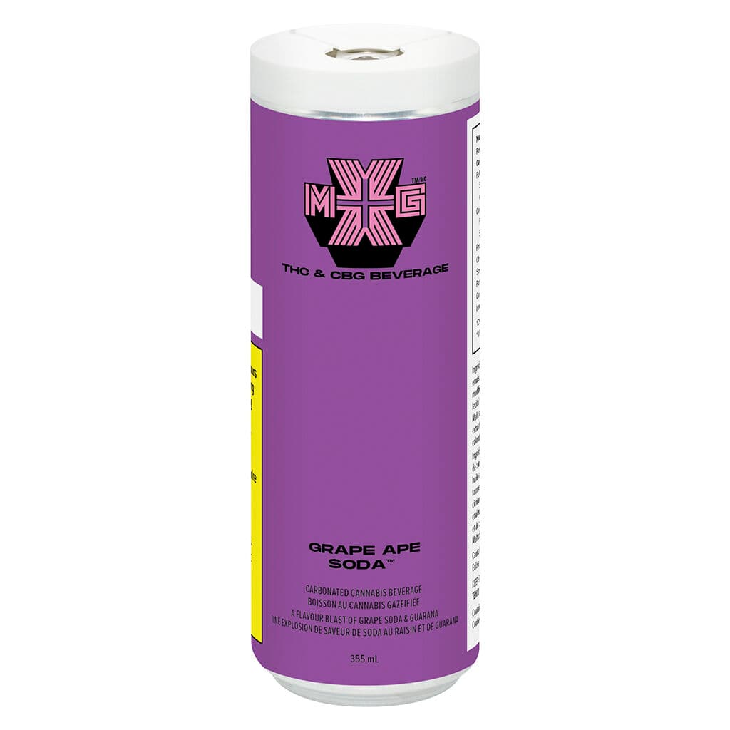 XMG Grape Ape THC+CBGBeverage - Blend - 10mg THC | 10mg CBG