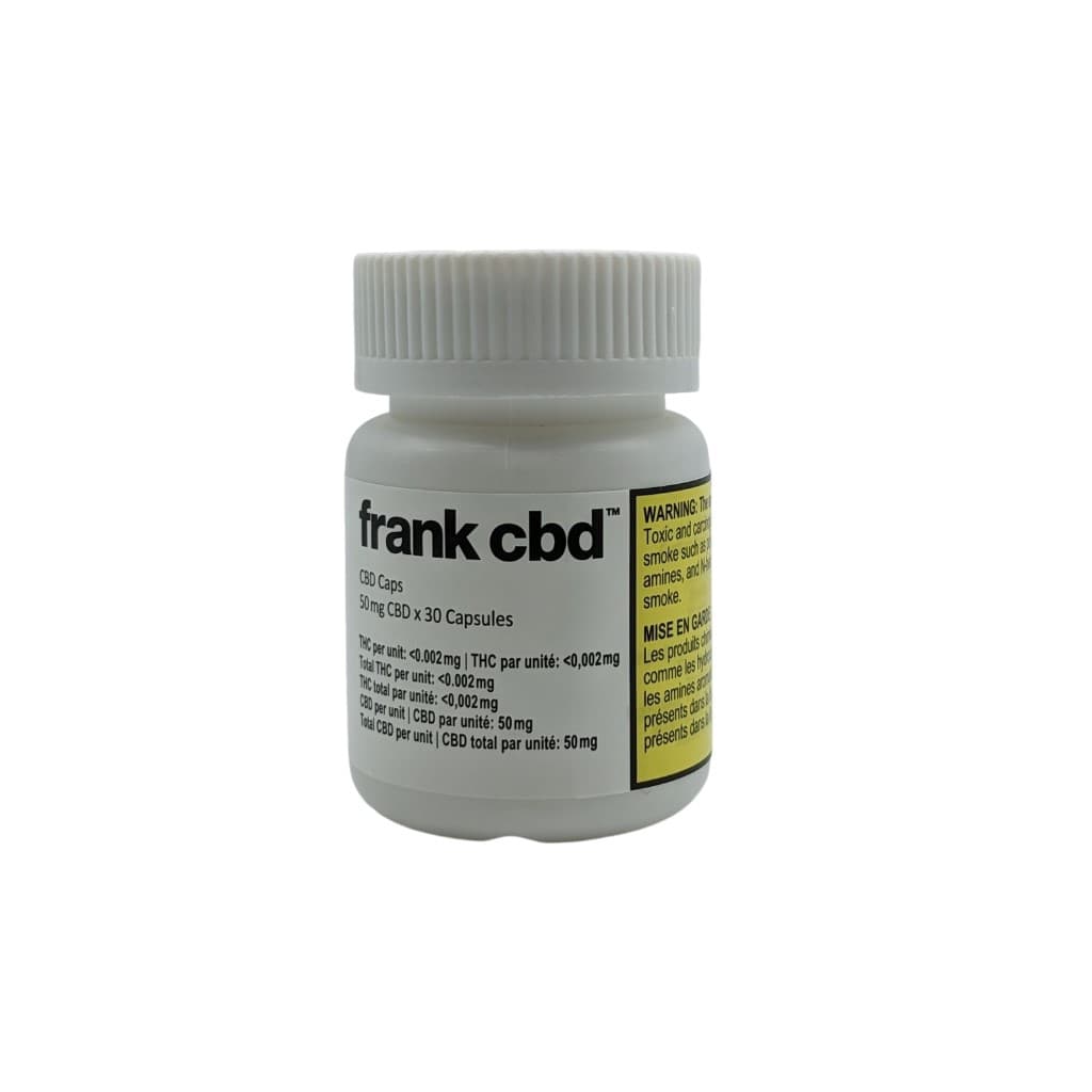 frank cbd 30:1 CBD:THC Ultra CBD Capsules - Sativa - 30 Pack