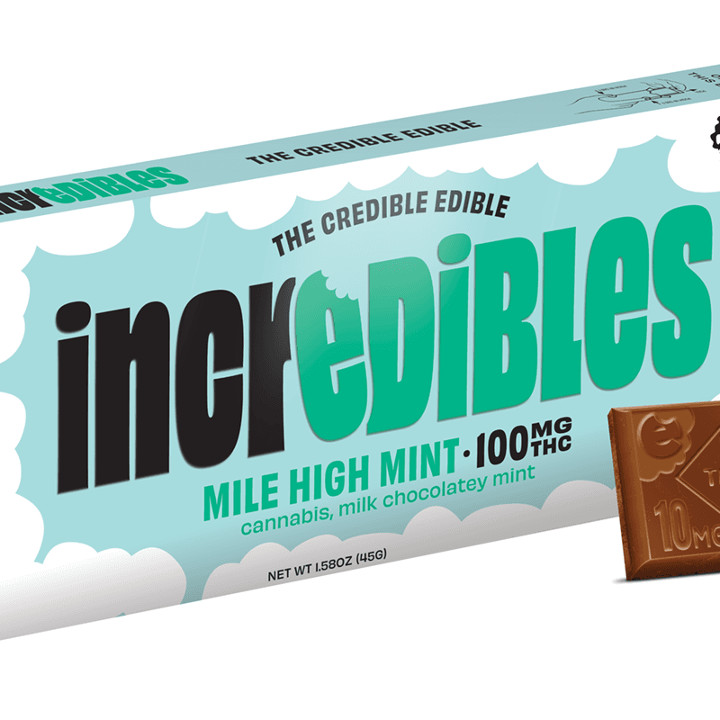 incredibles REC: Incredibles Mile High Mint 100mg THC