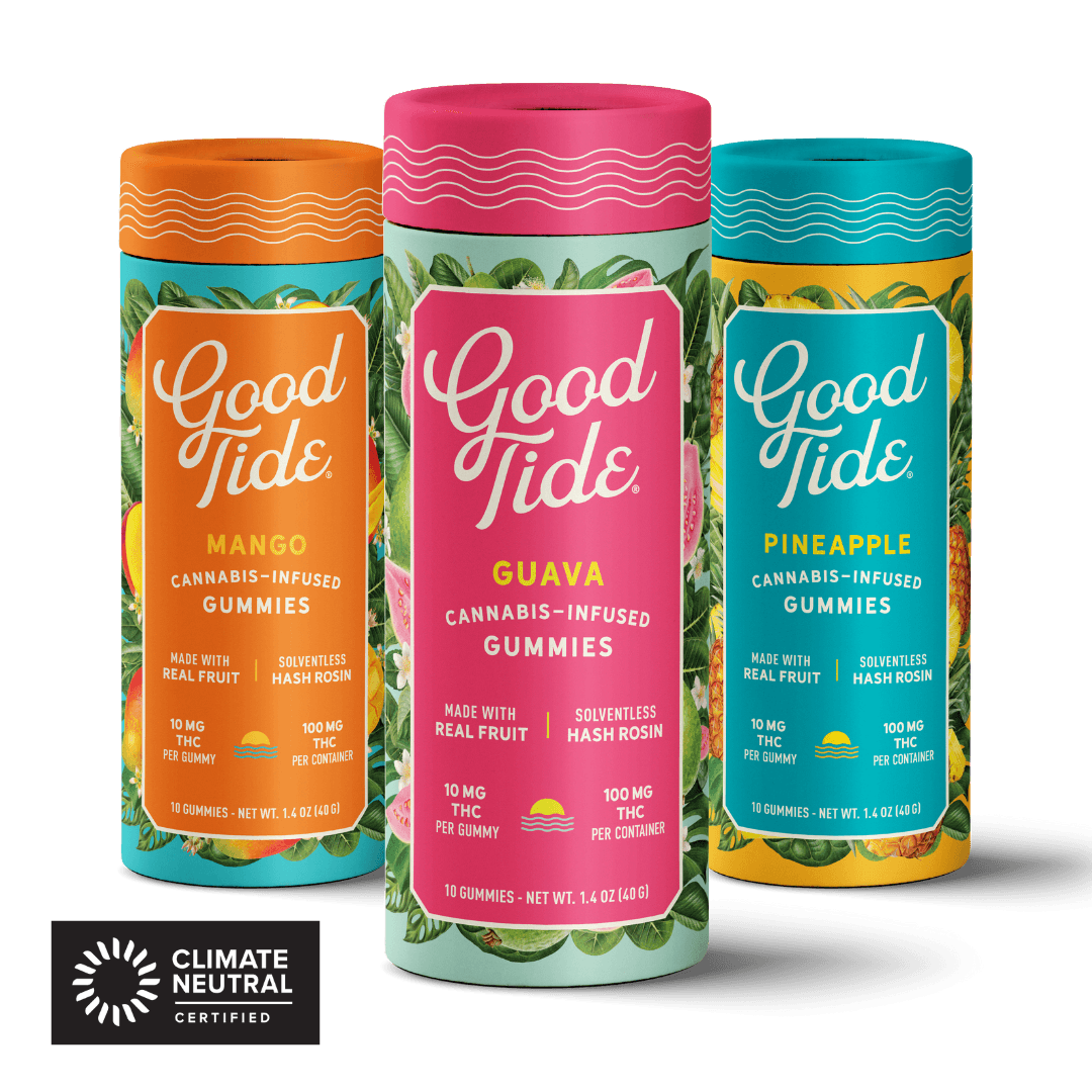 Good Tide REC: Good Tide Pineapple Live Rosin Gummies 100mg