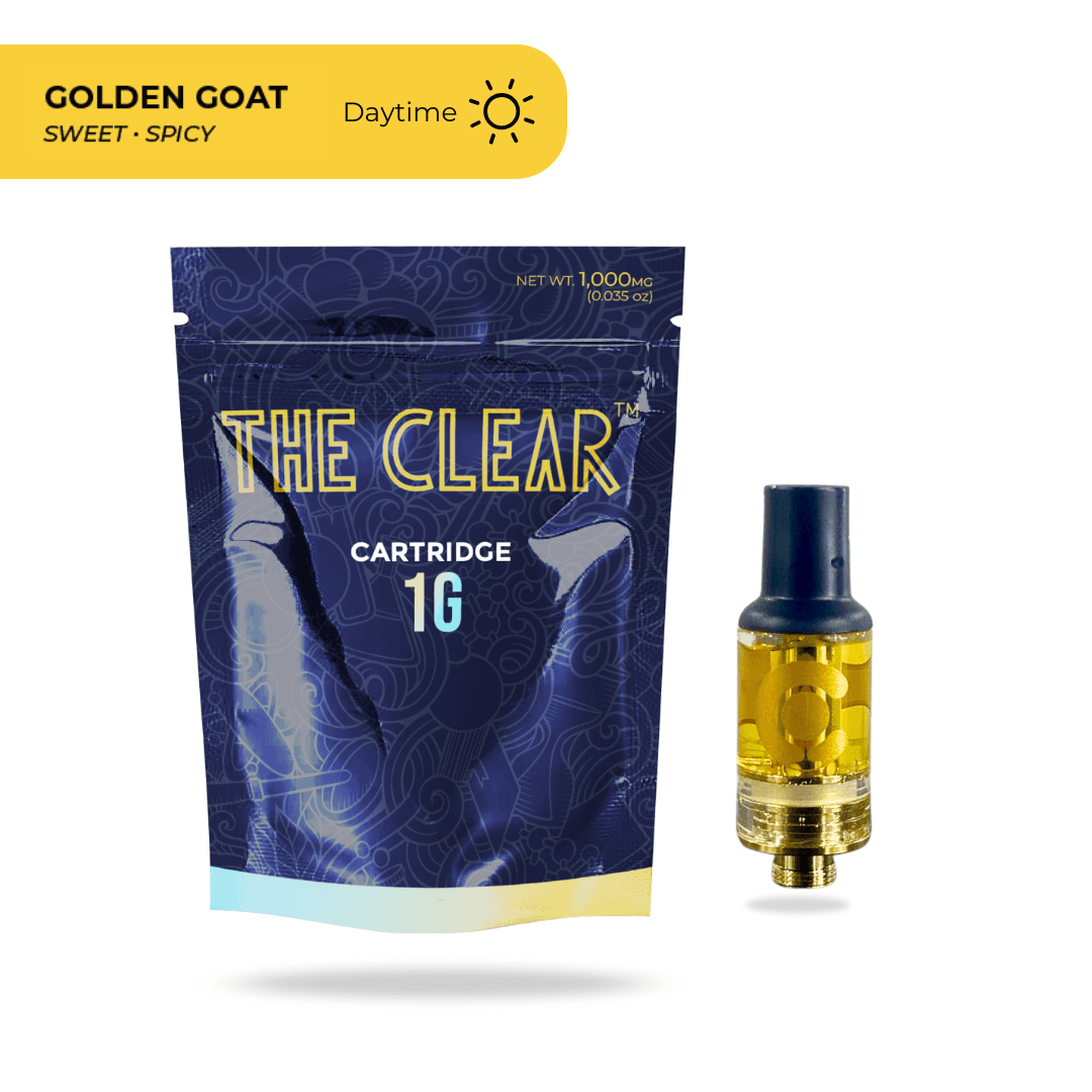 The CLEAR Golden Goat (S) - Elite Cartridge - The Clear