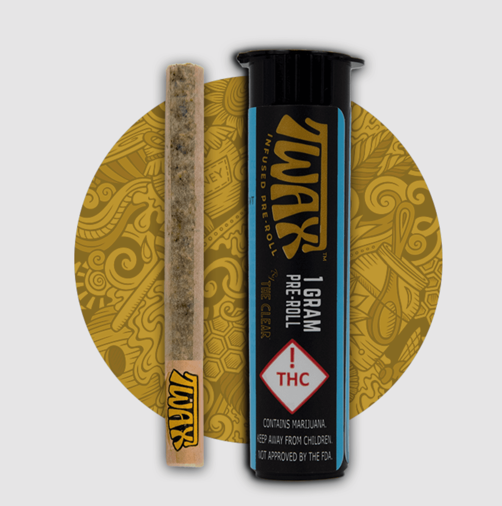 TWAX Lemon Haze (S) - Infused Pre-Roll - Twax