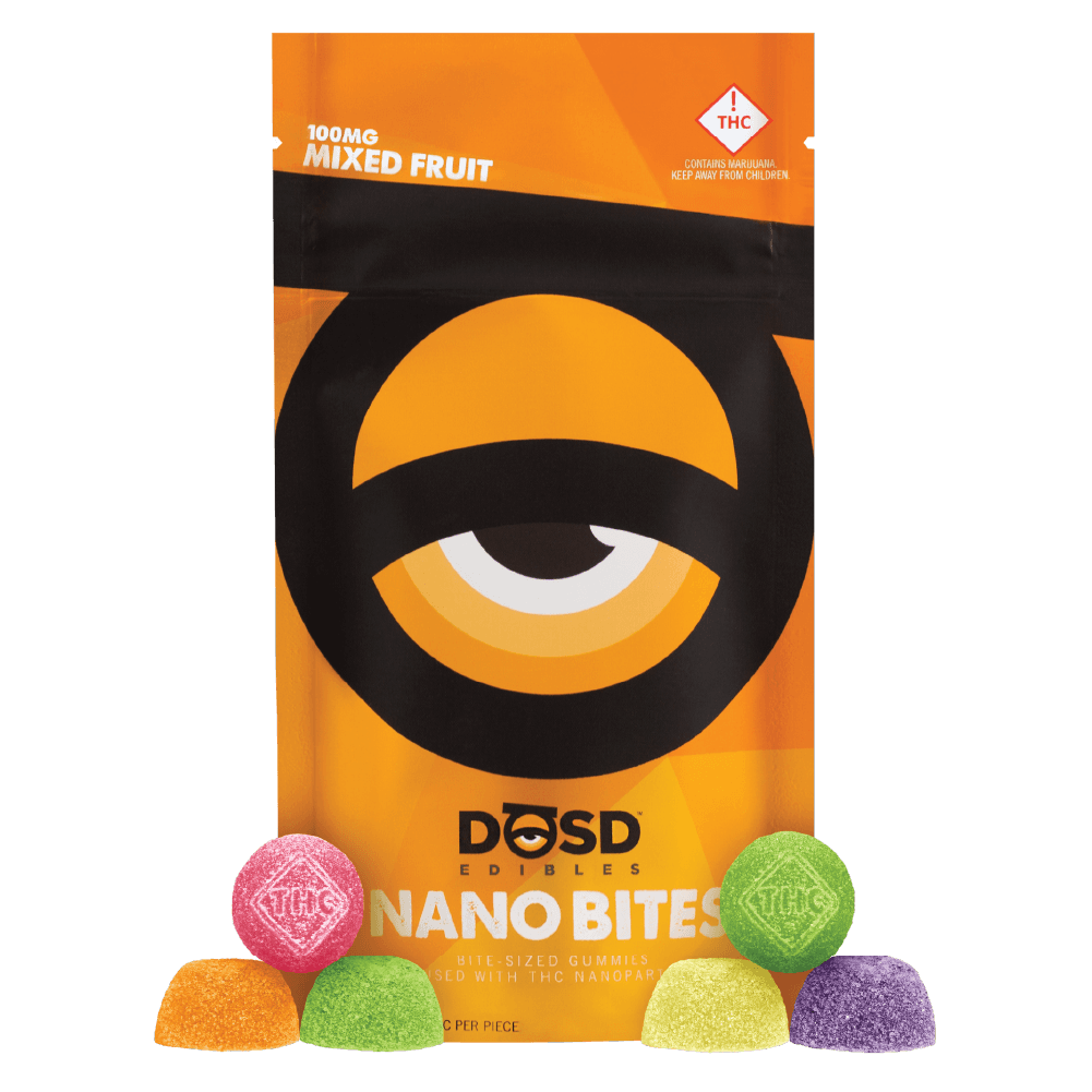 DŌSD Edibles Mixed Fruit (H) - 100mg Nano Bites - Dosd