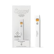 Sauce Classics DST AIO Vape 1g - Hybrid Super White Widow