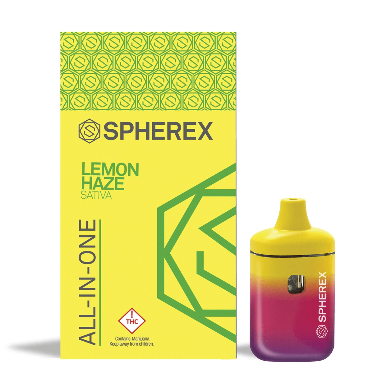 Spherex Spherex All-in-One Mini 1000mg - Sativa Lemon Haze