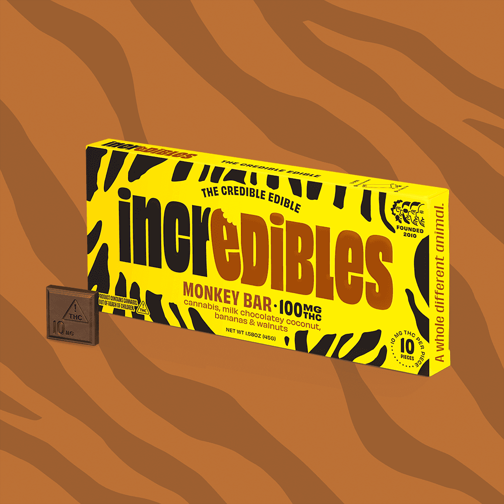 incredibles Monkey Bar | 100mg