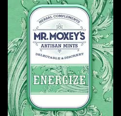 Mr. Moxey's Mints REC: Mr. Moxey's Mints Sativa Energizing Peppermint 100mg THC (20pk)