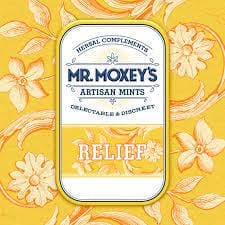 Mr. Moxey's Mints REC: Mr. Moxey's Mints Relief Lemon Ginger Mint 1:1:1 100mg CBD/100mg THC/100mg CBG (20pk)