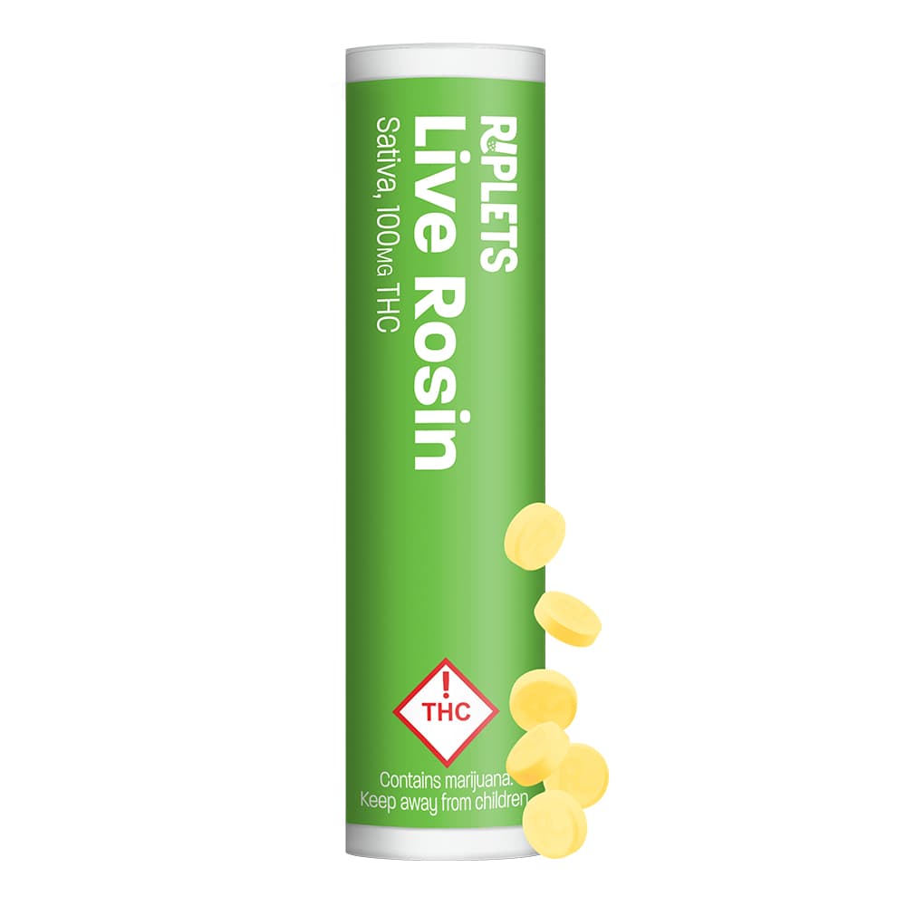 Ripple Riplets - Live Rosin 100mg Sativa