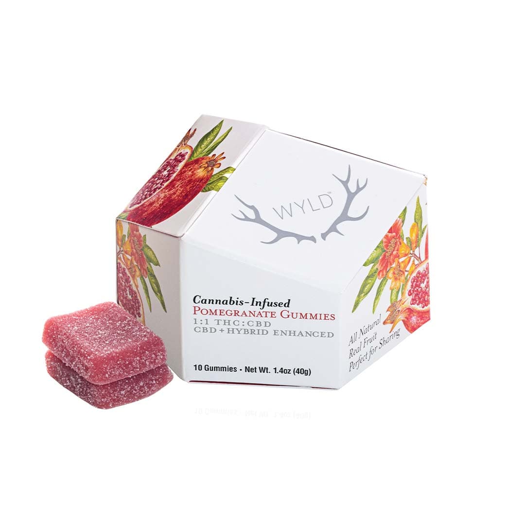 Wyld Pomegranate (1:1) (CBD:THC) 100mg