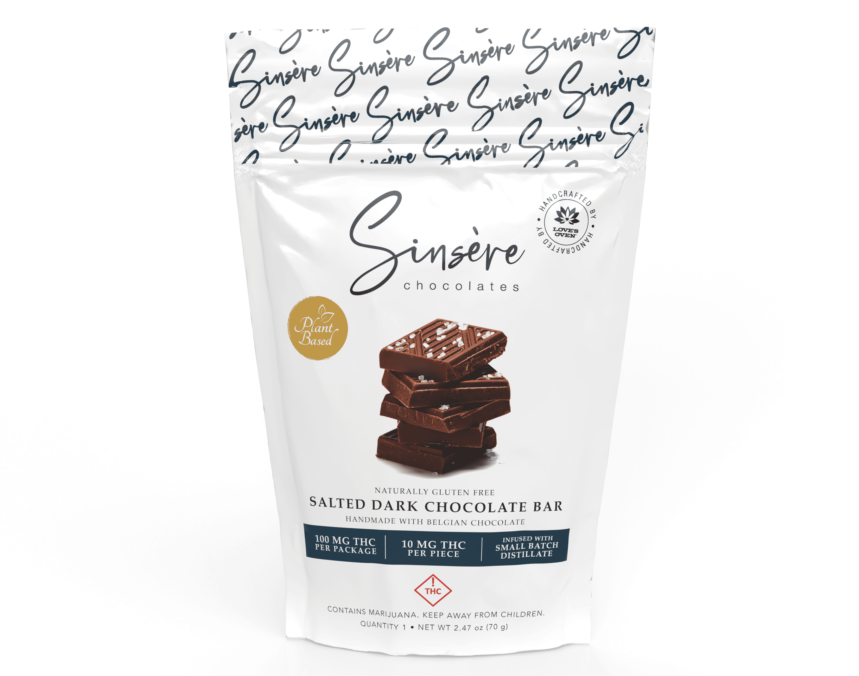 Sinsère Sinsere - Chocolate - Salted Dark - 100mg