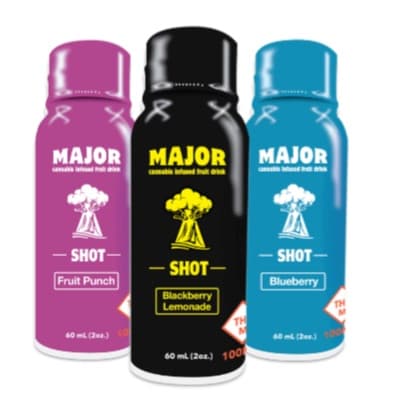 MAJOR Blackberry Lemonade (H) - 100mg Shot - Major