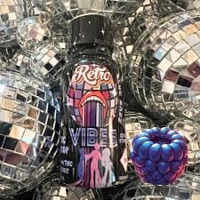 Retro Vibes THC Syrup - Blue Raz - 100mg