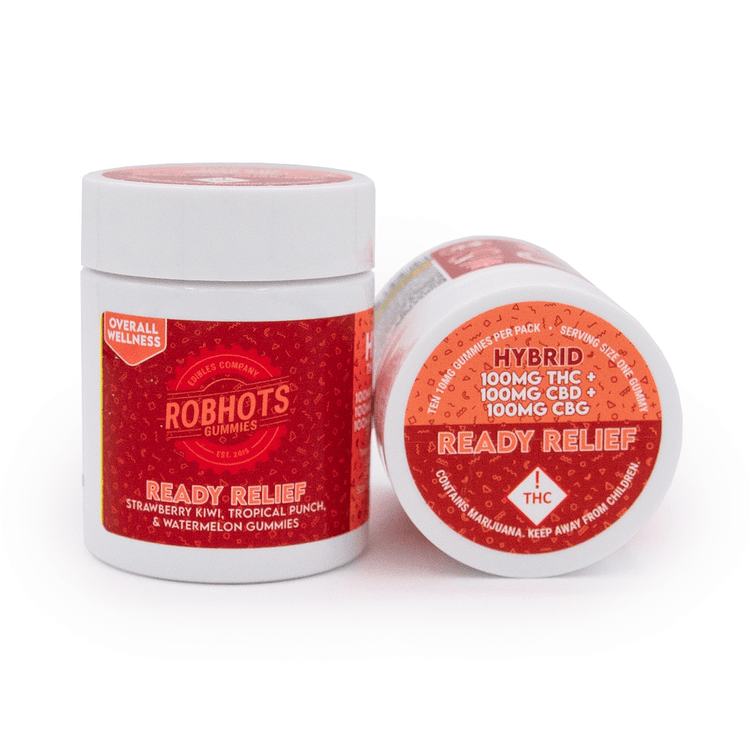 Robhots 1:1:1 Ready Relief [20pk] (1000mg CBD/1000mg THC/1000mg CBG)