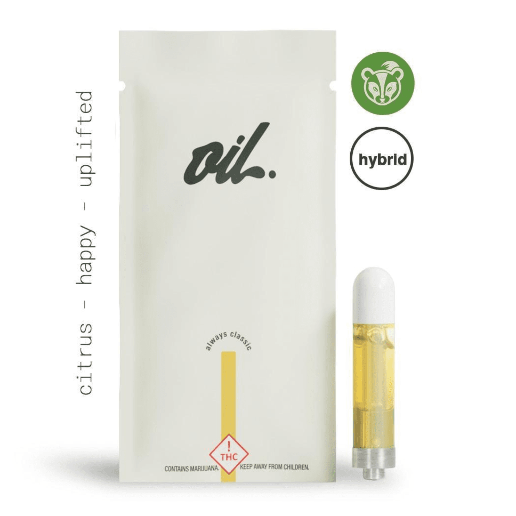 Oil® 1g Cartridge | Green Skunk (Hybrid)