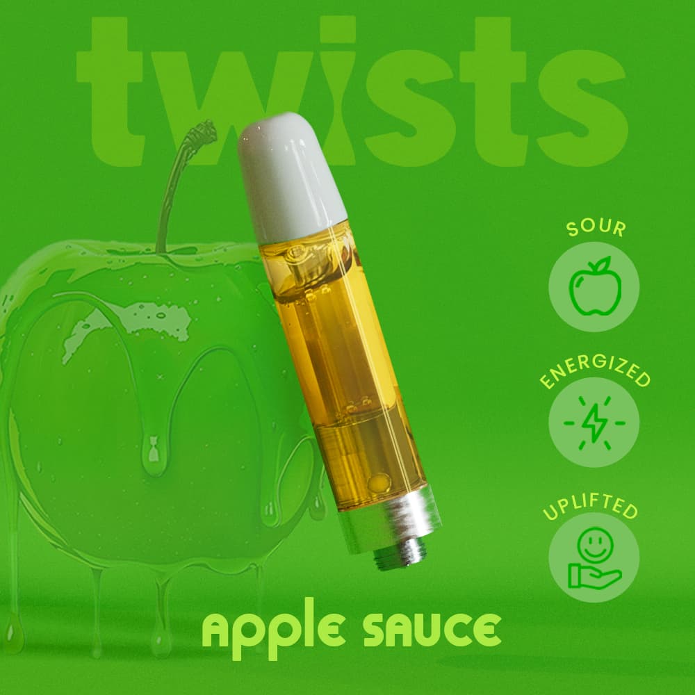 CRAFT Apple Sauce Twists Distillate Cart. by Oil by Craft