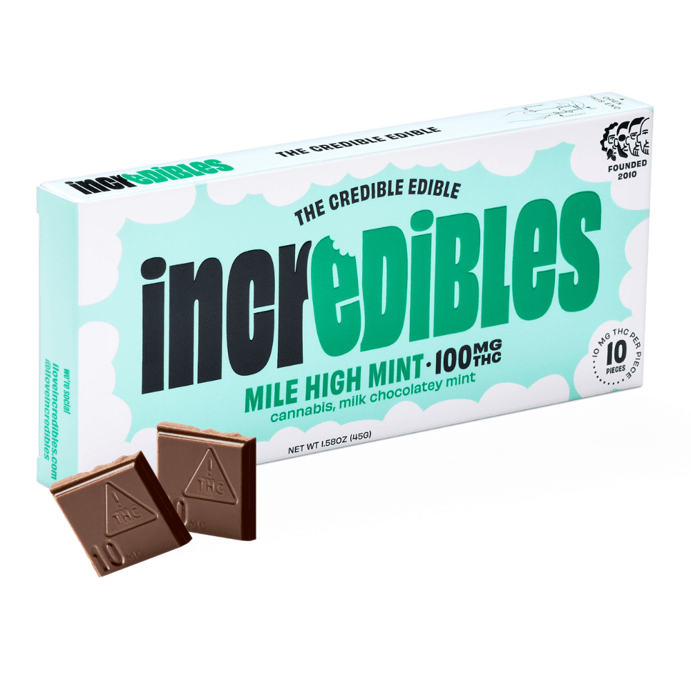 incredibles Mile High Mint-(H)-Milk Chocolate-100mg-Incredibles