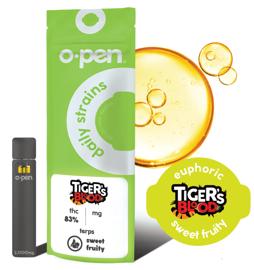 O.pen Euphoric Tigers Blood-(H)-Disposable-2000mg-O.pen
