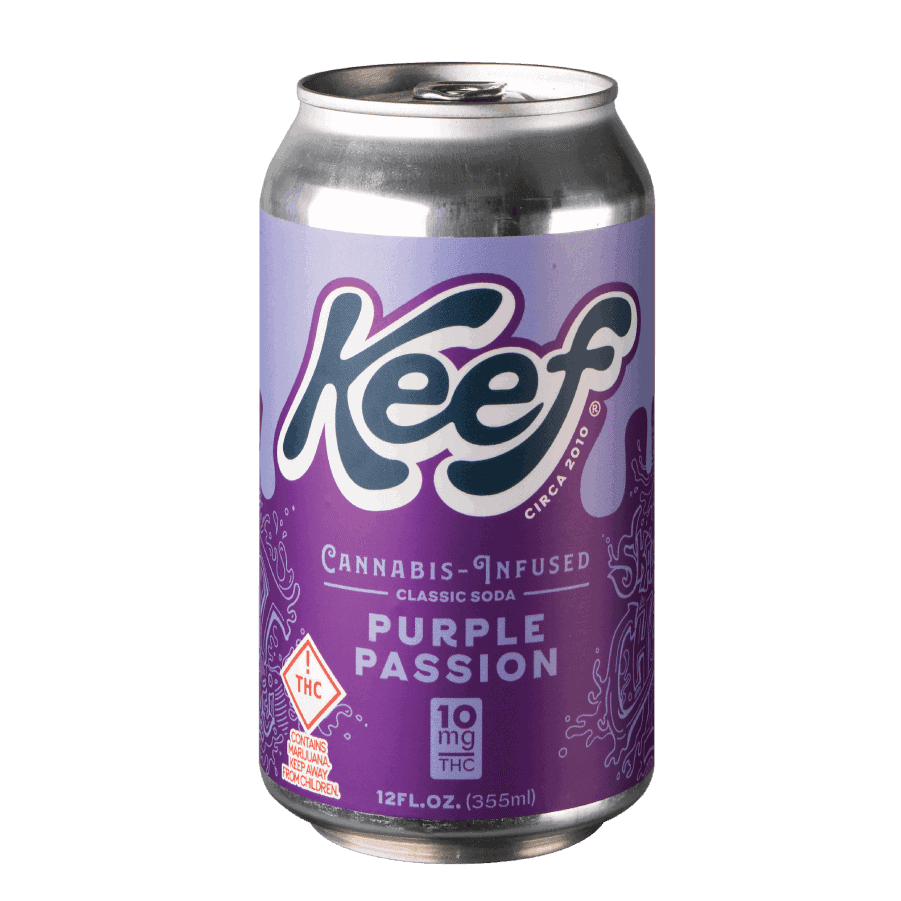 Keef Cola | Purple Passion | 10mg Beverages