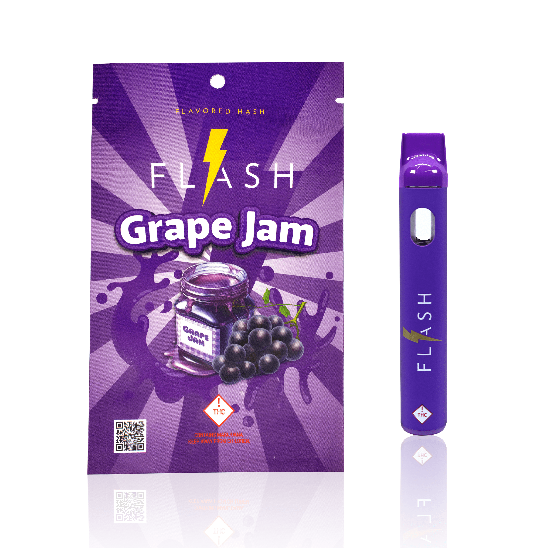Harmony Extracts Flash | 1g Disposable | MED - Grape Jam