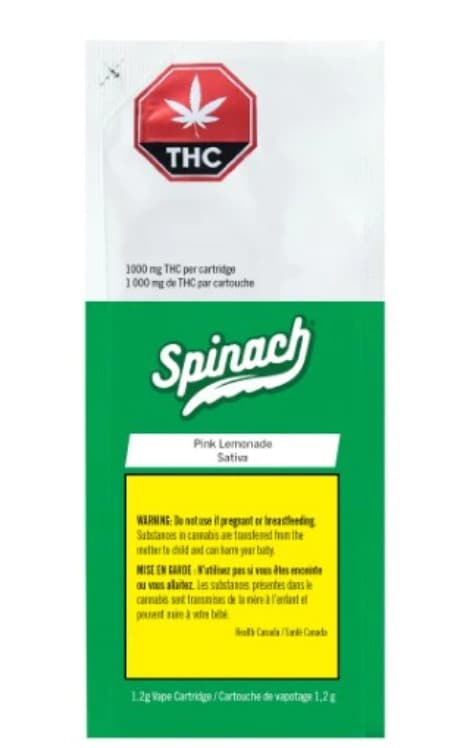 Spinach Spinach : Pink Lemonade Vape (1x1.2g)
