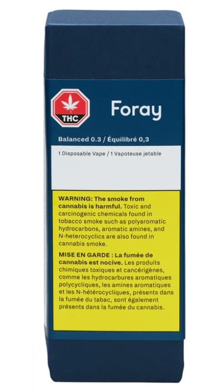 Foray Mango Haze Balanced Disposable Pen | 0.3g