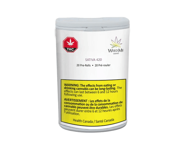 Weed Me Sativa 420 Pre-Roll 20-pack | 8g