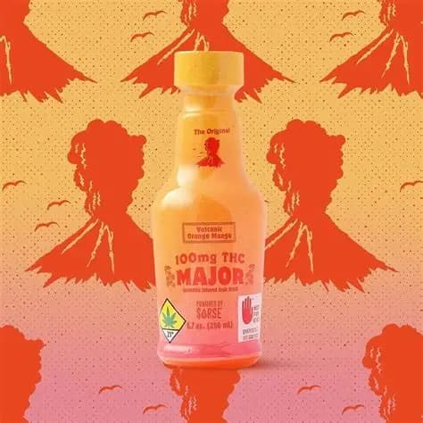 MAJOR Volcanic Orange Mango Drink 100mg