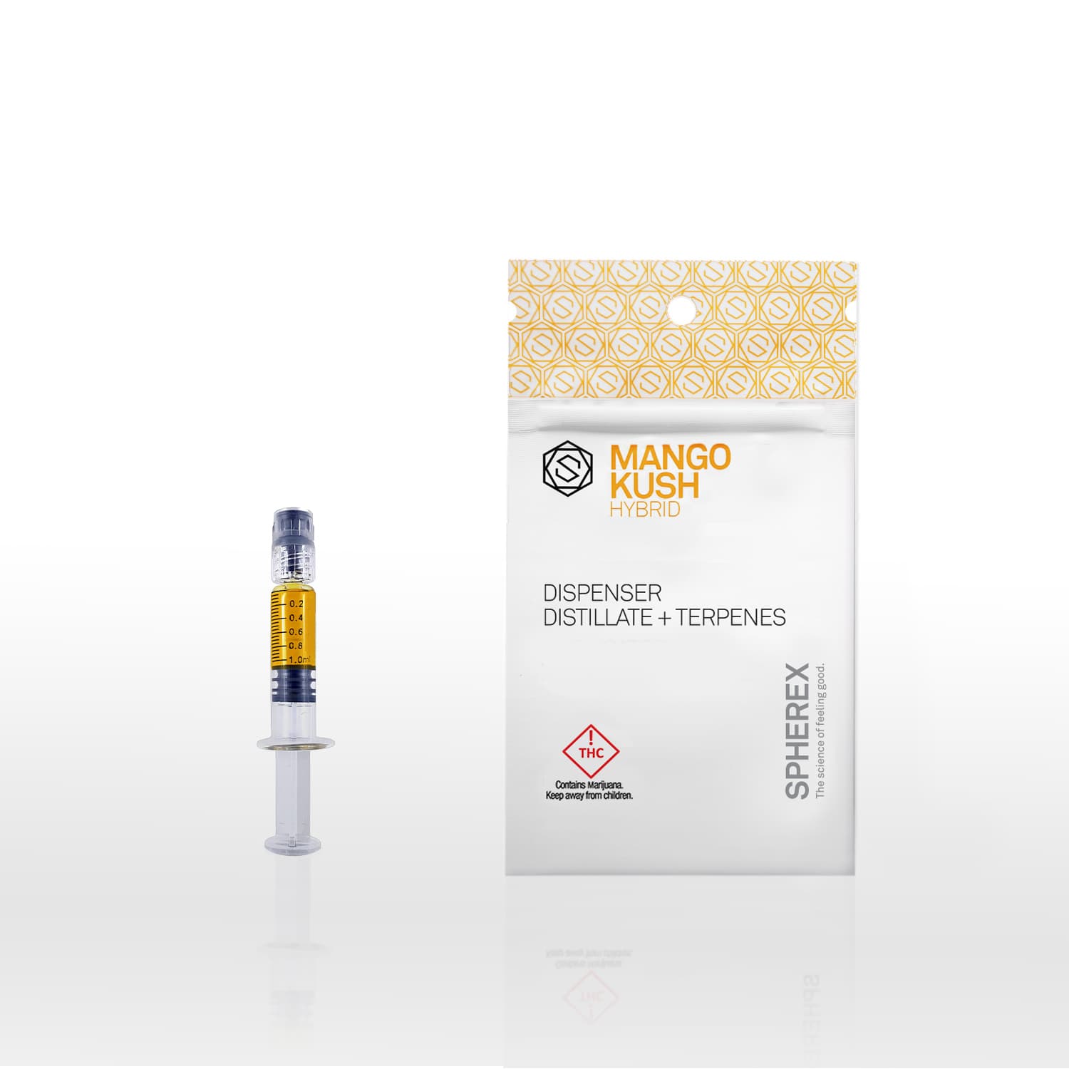 Spherex Mango Kush Distillate Dispenser