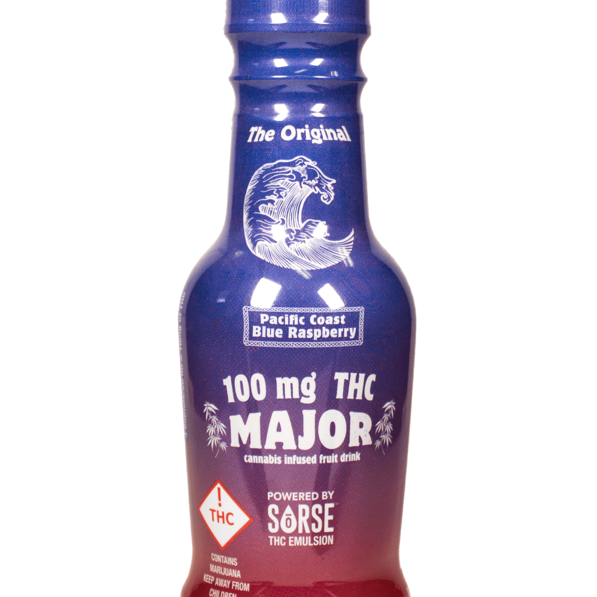 MAJOR Pacific Coast Blue Raspberry (H) - 100mg Drink - Major