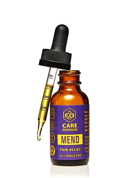 Care Division Tincture - Mend CBD : 100mg THC
