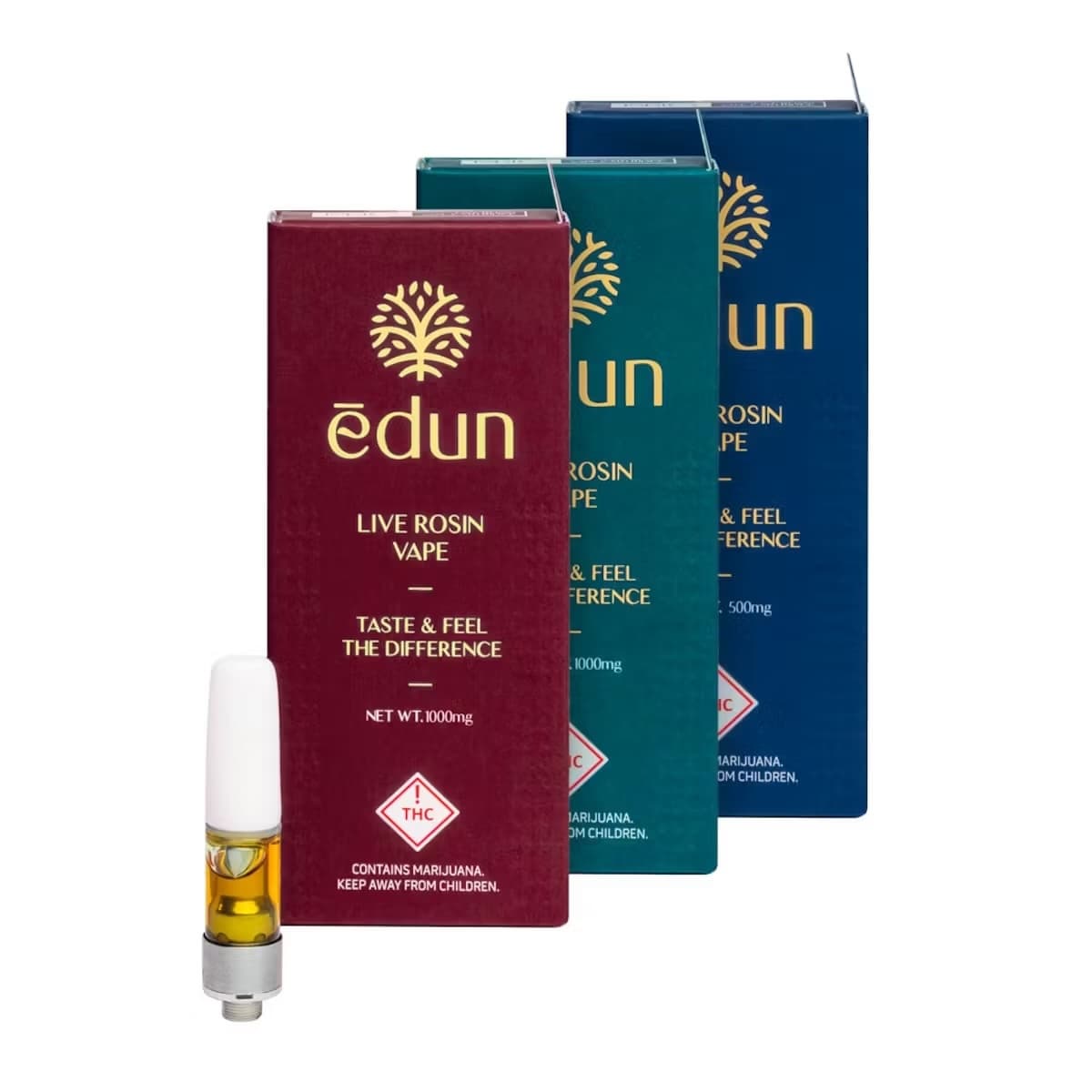Edun Diesel Palms-(S)-Live Rosin Cart- -Edun